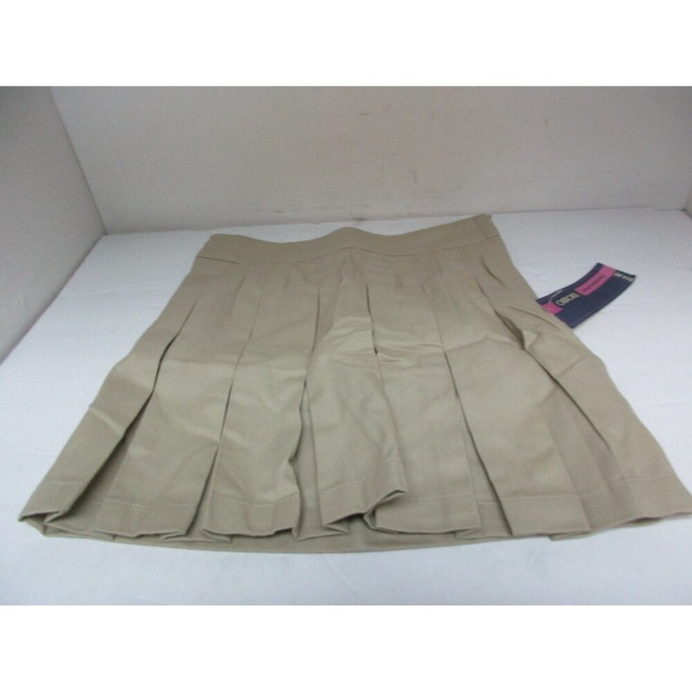Girl's Cherokee Pleated Scooter Skirt Size 6X Khaki New !!!